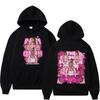 Singer Ariana Grande Tour 2026 Graphic Hoodie Men Women Fashion Pullover Long Sleeves Loose Casual Oversized Fleece Sweatshirts