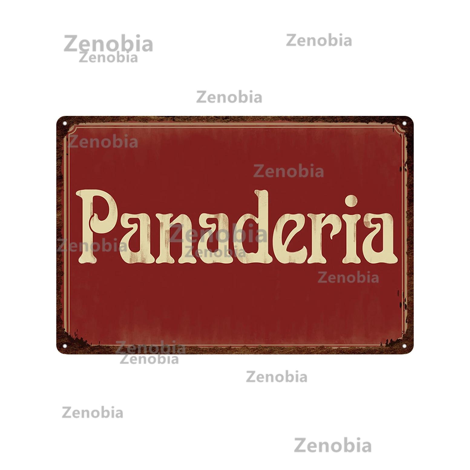 

Zenobia Home Decor Spanish Sign Vintage Metal Poster Bar Pub Club Hogarena Bano Man Cave Wall Art Iron Painting Decorative Plate 20X30CM