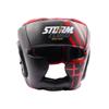 StormCloud Lynx Boxing Helmet Black/Red XS