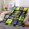 Love For Pickleball Quotes And Sayings Quilt Gift Customizable Blanket Customize Your Name Soft Cozy Versatile For Sofa Couch Office Bed Picnics Four