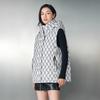 Tanbore Women's Retro Monogram Loose Down Vest
