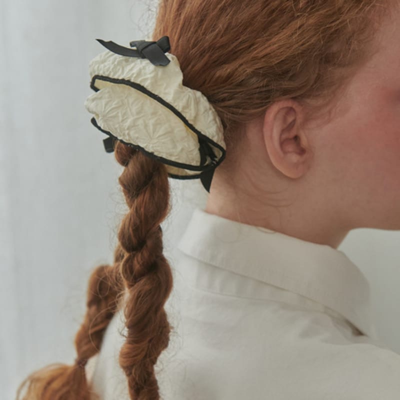 OVT-U Ribbon Wrinkle Scrunchie