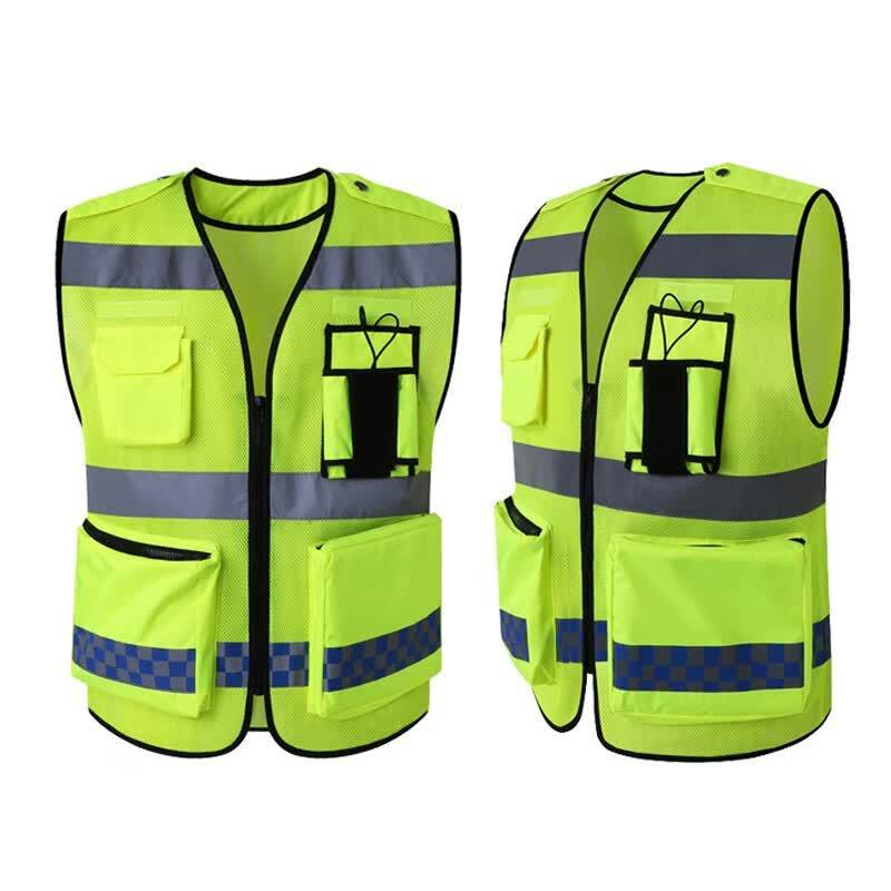 Gilet de sécurité Cruuny en maille réfléchissante
