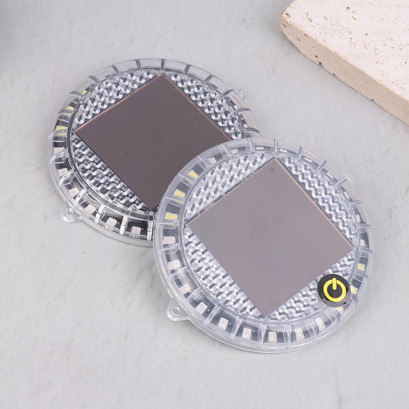 Universal Car Solar Energy Warning Light Led Flashlight Indicator In-Night Caution Strobe Truck Warning Light Running Lamp