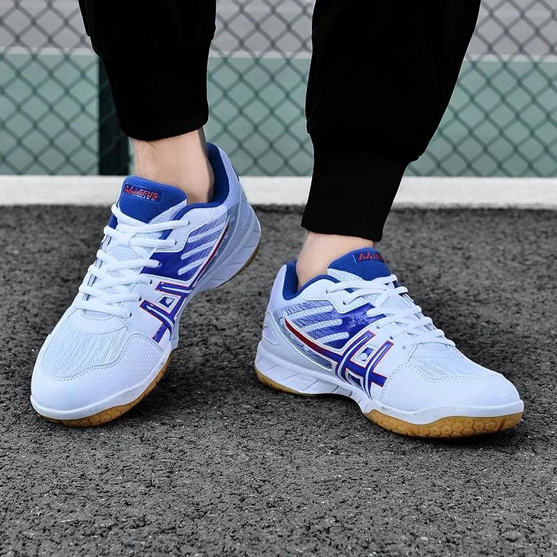 Men Badminton Shoes Training Outdoor Non-slip Boys High Quality Wear Resistant Sneakers Breathable Professional Volleyball Shoes