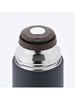 Kakusei Water Bottle, Mug with Cup, 6.7cm X 9.9cm X 24.5cm, 450ml, Double-Layered Vacuum Insulation, Hot/Cold Insulation, Cococafe CC-23