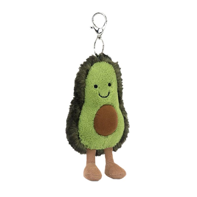 Jellycat Fun Food Series Avocado Bag Decoration Cute Fun Doll Plush Pendant 13cm Height