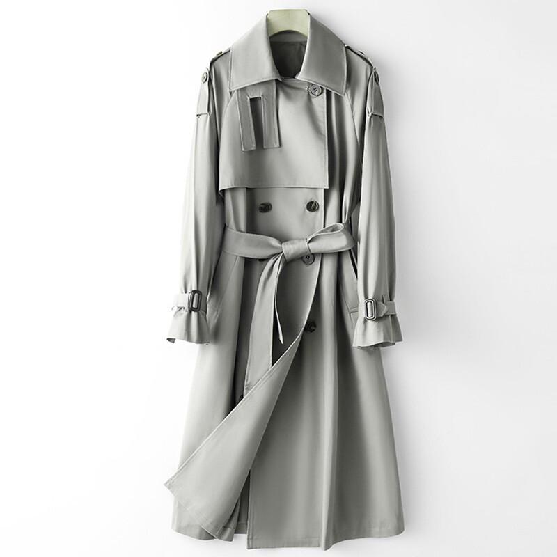 G·TENNA YY-610 Women's Long Trench Coat