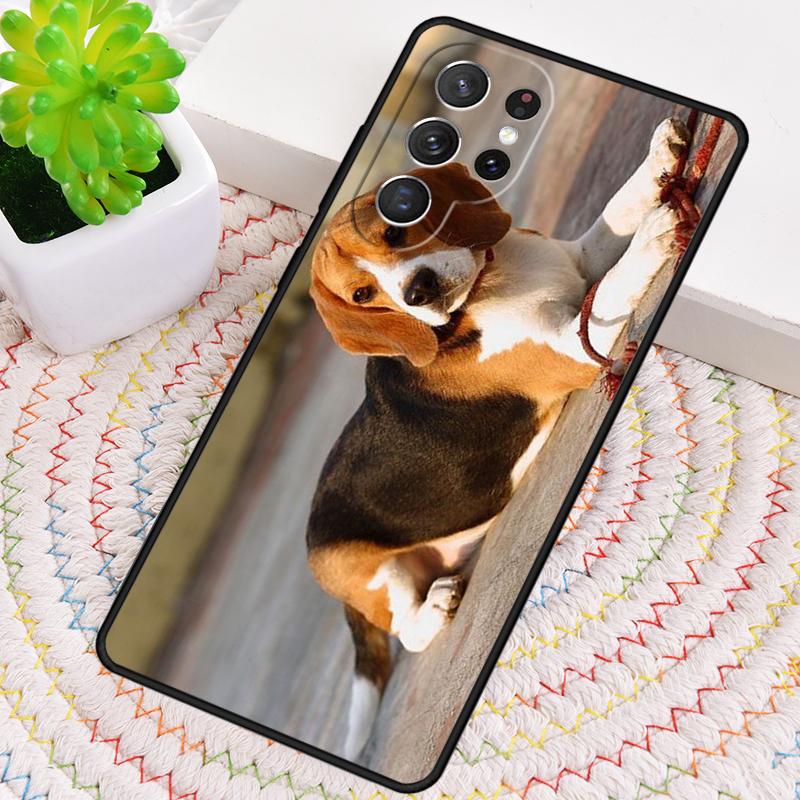 Beagle Dog Lovely Puppy Puppies Phone Case for Samsung Galaxy note 10 pro S26 Ultra S23 S24 FE S25 S21 S22 PLUS shockproof Cove