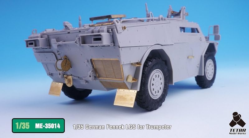 Tetra Model ME Series German Fennec Light Armored Reconnaissance Vehicle Plastic Model Parts ME3514 1/35 (TR)