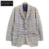 RRL Multicolor Cotton Madras Check Sport Coat Coat M Blue Multicolor CheckUsed