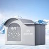 Cooling House For Cats Air Conditioned Sleeping Cat Kennel With 10 Ice Packs Pet cooling house cat pet ice house Pet Supplies
