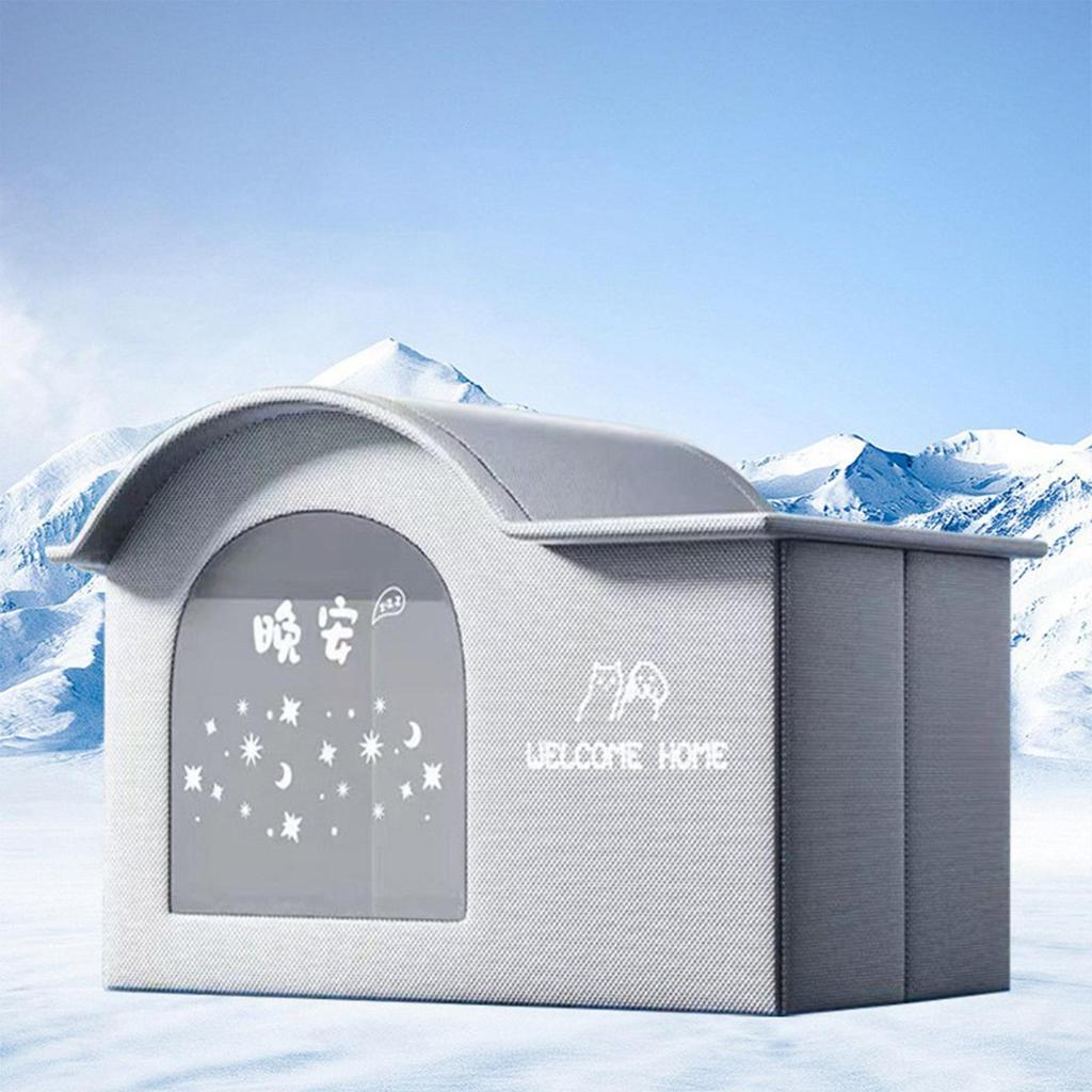 Cooling House For Cats Air Conditioned Sleeping Cat Kennel With 10 Ice Packs Pet cooling house cat pet ice house Pet Supplies