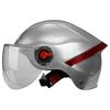 [Custom] Summer Half Helmet for Motorcycle/Electric Bike Unisex Safety with Sun-Protective Clear Visor 3C/DOT Certified