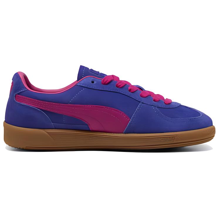 Puma Palermo Lapis Lazuli Magenta Gleam Gum Unisex Sneakers Blue 396463-21