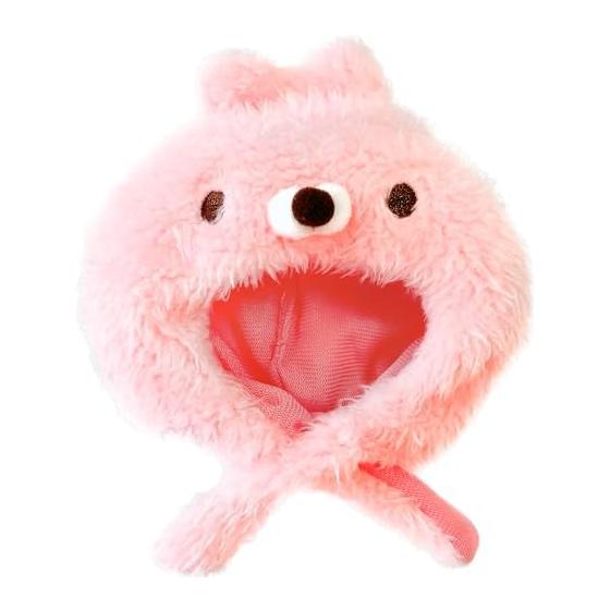 G.triGer Stuffed Clothes, 10cm, Rabbit, Kigurumi Cap, Hat, Stuffed Toy, Clothes, Chibi Nui, 10cm Mascot Size, Adjustable Size, Can Be Attached to