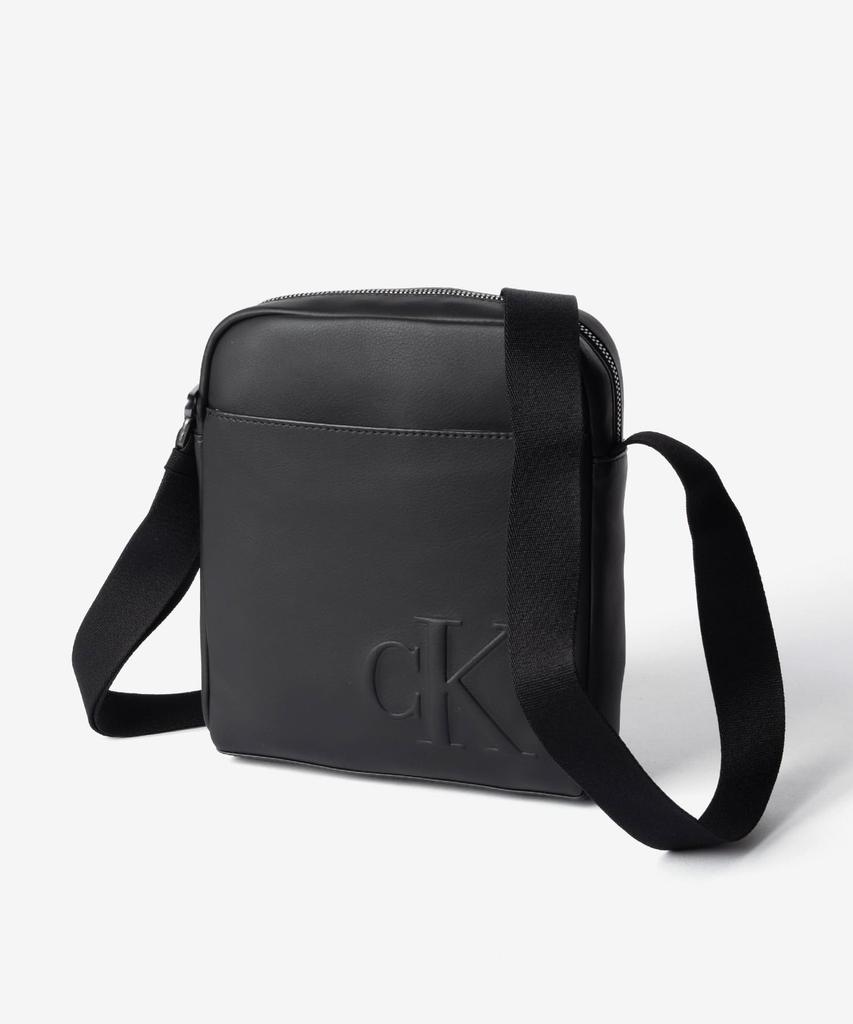 Shoulder Bag LV04D3248G BOLD CK REPORTER [Calvin Klein] Men's BLACK/Black [Used]