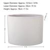 Unique Oval Shaped Lampshade Velvet Fabric 7.1 inch Height Lamp Cover Small Lamp Shades Wall Lamp