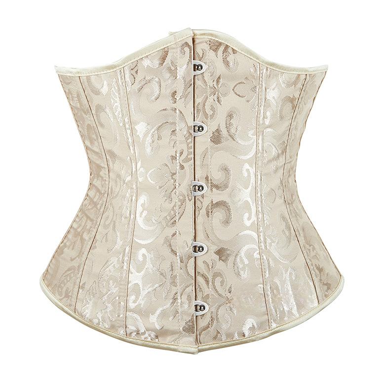 

Женский корсет, корсет-бюстье, корректирующий фигуру, свадебный жилет с уплотнителем на талии, женское функциональное нижнее белье для коррекции фигуры 6XL абрикосовый