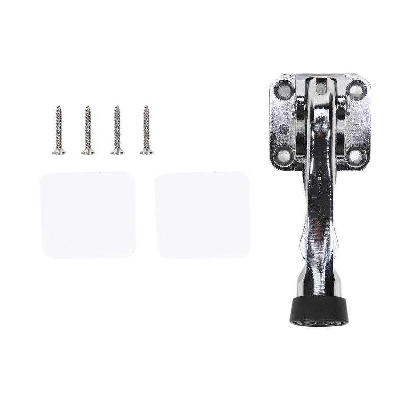 Foot-Activated Door Stop Heavy-Duty Commercial Door Holder for Shop Office and Home Use