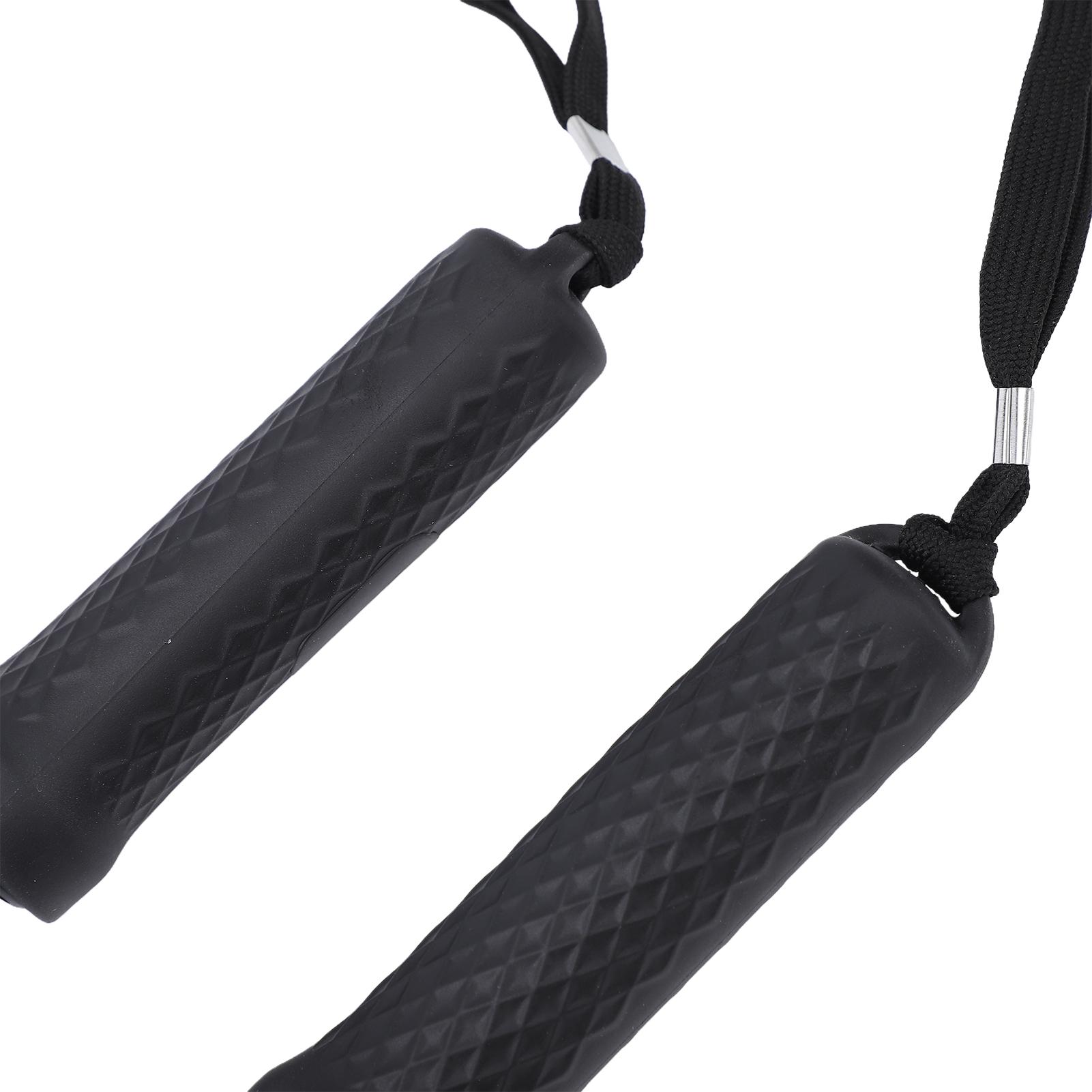 Weighted Ropeless Battle Ropes Fitness Training Equipment Adjustable Exercise Rope for Home Gym Black чёрный
