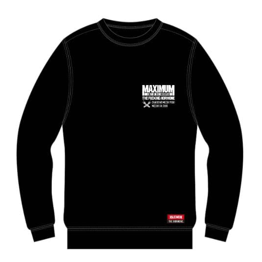MAXIMUM THE HORMONE культ Свитшот Edition HRPK, Черный, Размер L
