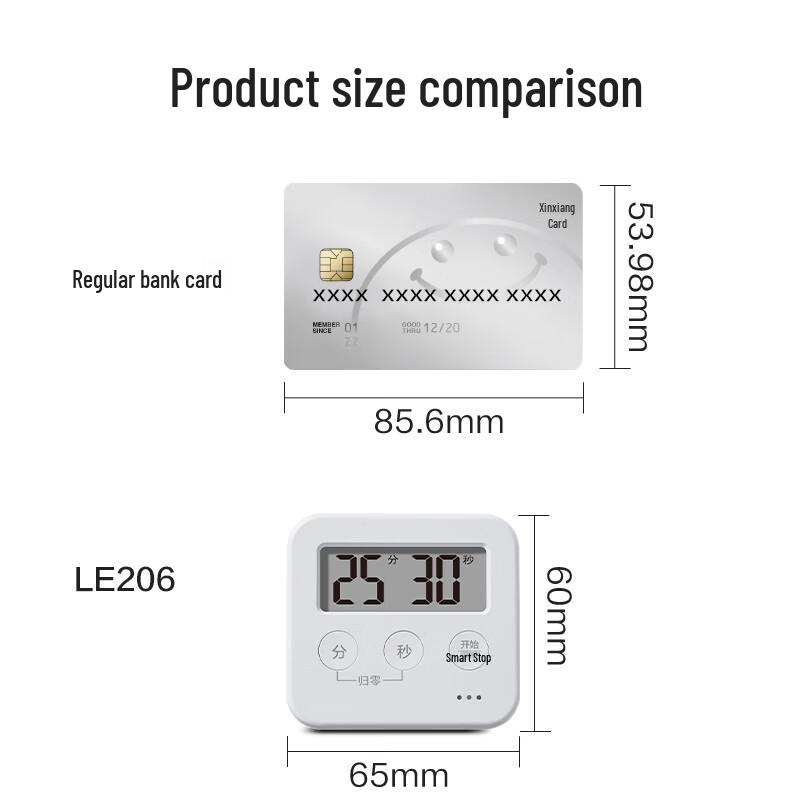 Deli LE206 Magnetic Digital Timer