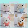 Adorable Cartoon Cat Plush Doll Cute Keychain For Backpacks And Bags In Assorted Colors