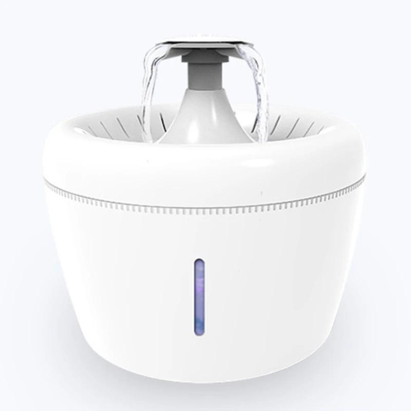 Automatic Pet Cat Water Fountain with LED Lighting  Pack Filters 2.5L USB Dogs Cats Mute Drinker Feeder Bowl Drinking Dispenser