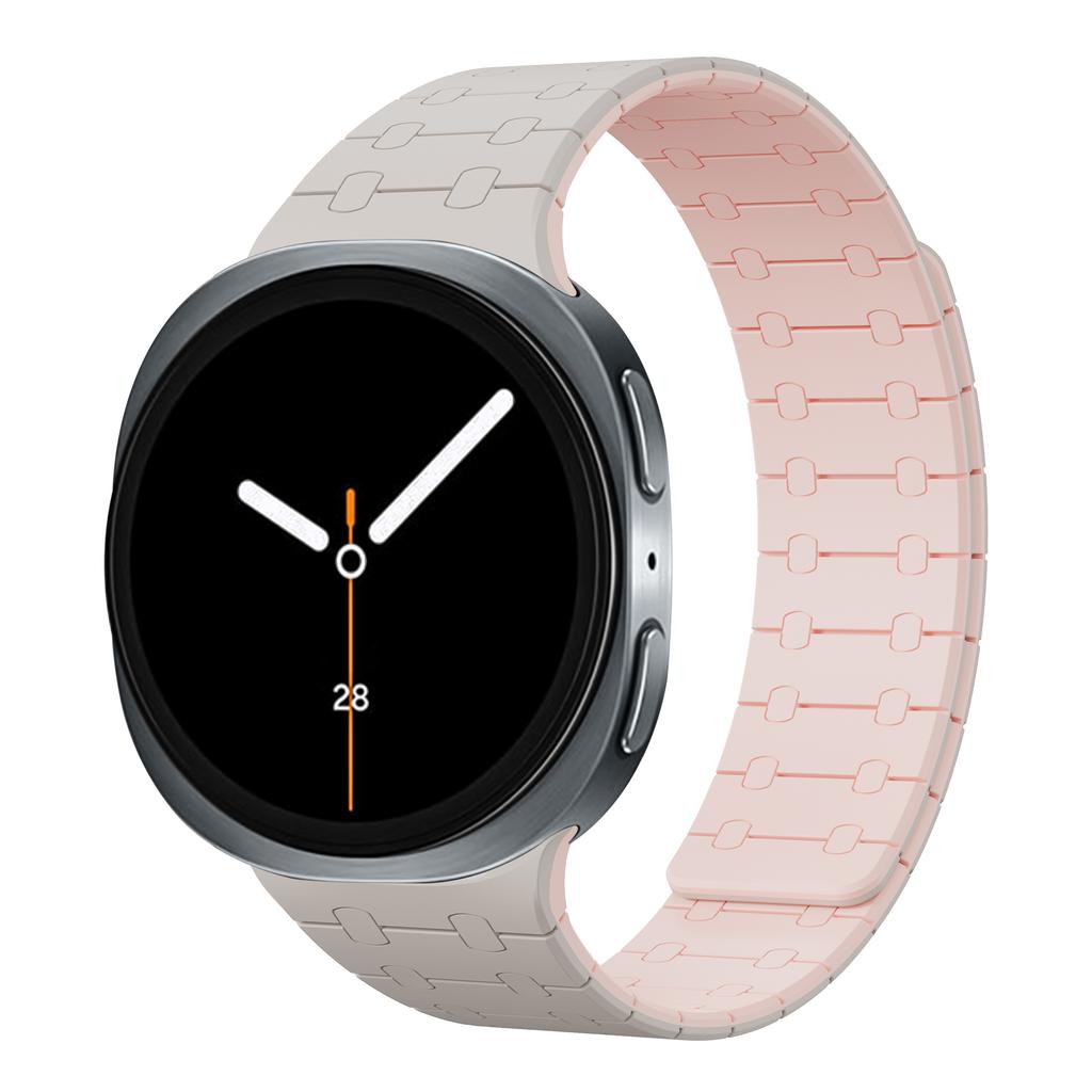 Sport Silicone Band for Samsung Galaxy Watch 8 44mm 40mm Strap Magnetic Bracelet for Samsung Galaxy Watch 8 Classic 46mm Correa
