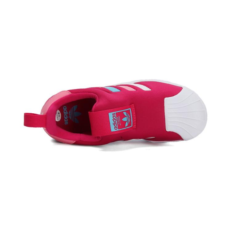Adidas Originals Superstar 360 Comfortable Casual Low-Top Sneakers Kids Sneakers Red Blue Pink BA8047