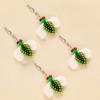 4pcs Simulation Insect Shapes Feather Cat Toy Replacement Head Kitten Cat Teaser Pet Toy