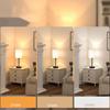 Bedside High-end Retro Atmosphere Table Lamp Rechargeable Dual-purpose with Zipper Switch Decorative Table Lamp