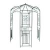 VIDAXL Metal Garden Arch - 250 Cm - Dark Green - Weather-Resistant