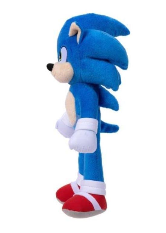 Sonic the Hedgehog 2 Movie Plush Figure Collection Sonic Tails Knuckles (Sonic (9 inch)