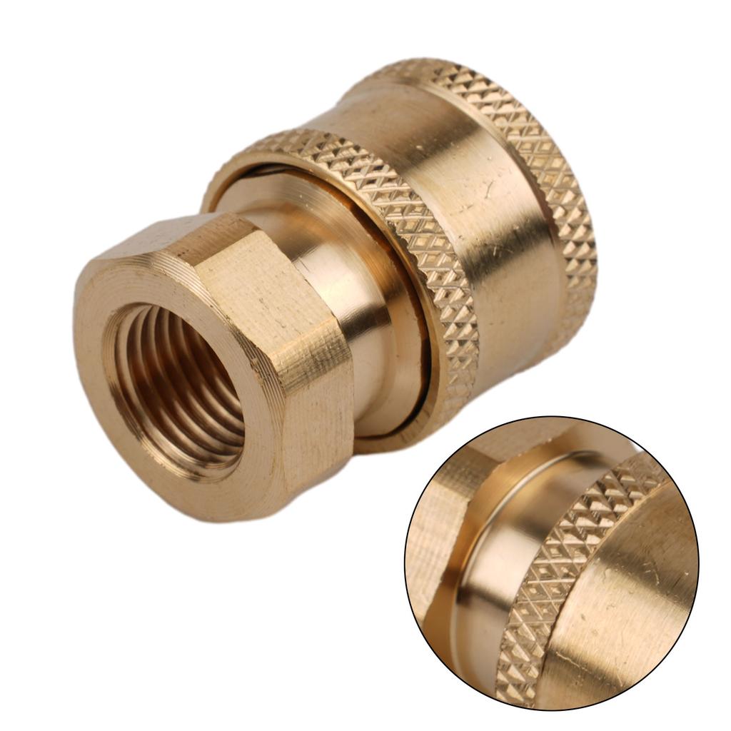 Adapter do węża myjki ciśnieniowej 1/4 cala BSP1/4(G1 / 4) Uszczelka żeńska Szybkozłączka 2025 Wysokiej jakości Zamiennik Wyprzedaż