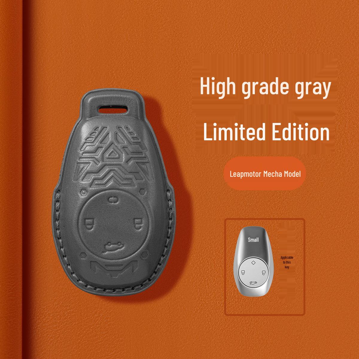 

Leapmotor C11 & C01 2023 Key Cover: Premium Men s Buckle Shell Decor