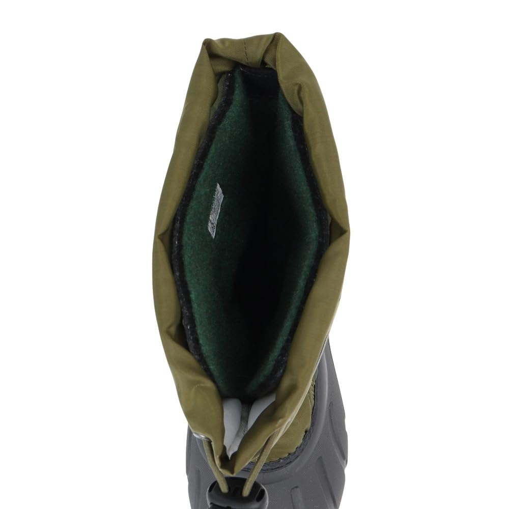 Sorel Flurry Youth Size Utility Savory Kids' Boots, Print, 20.0cm, Green,