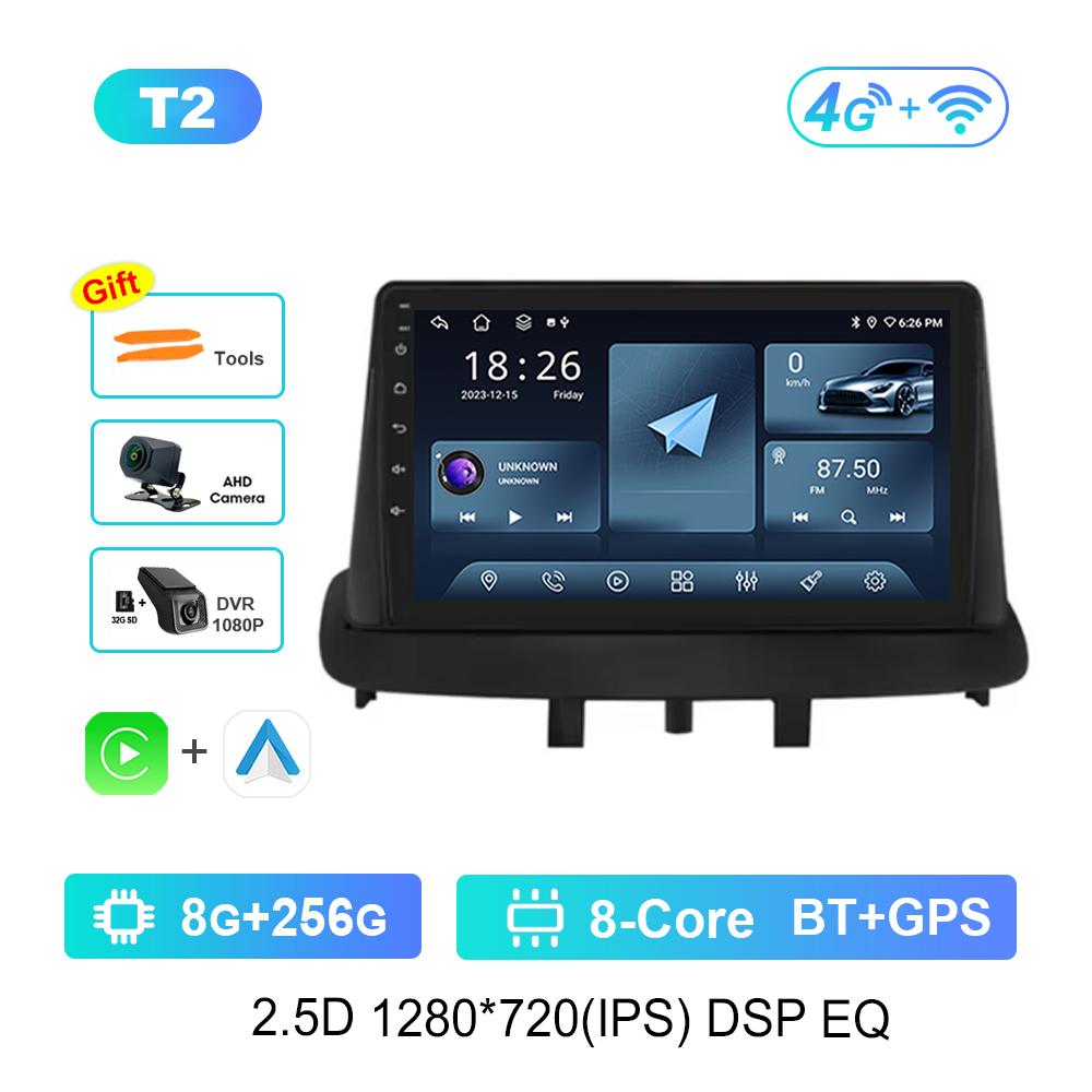 9'' for Renault Megane 3 Fluence Samsung SM3 2010 - 2014 Android OS Car Radio Multimedia Video Player 4G GPS Navi WiFi HD Screen