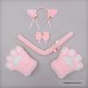 Plush Lolita Cat Paw Gloves for Cosplay & Kids' Performances
