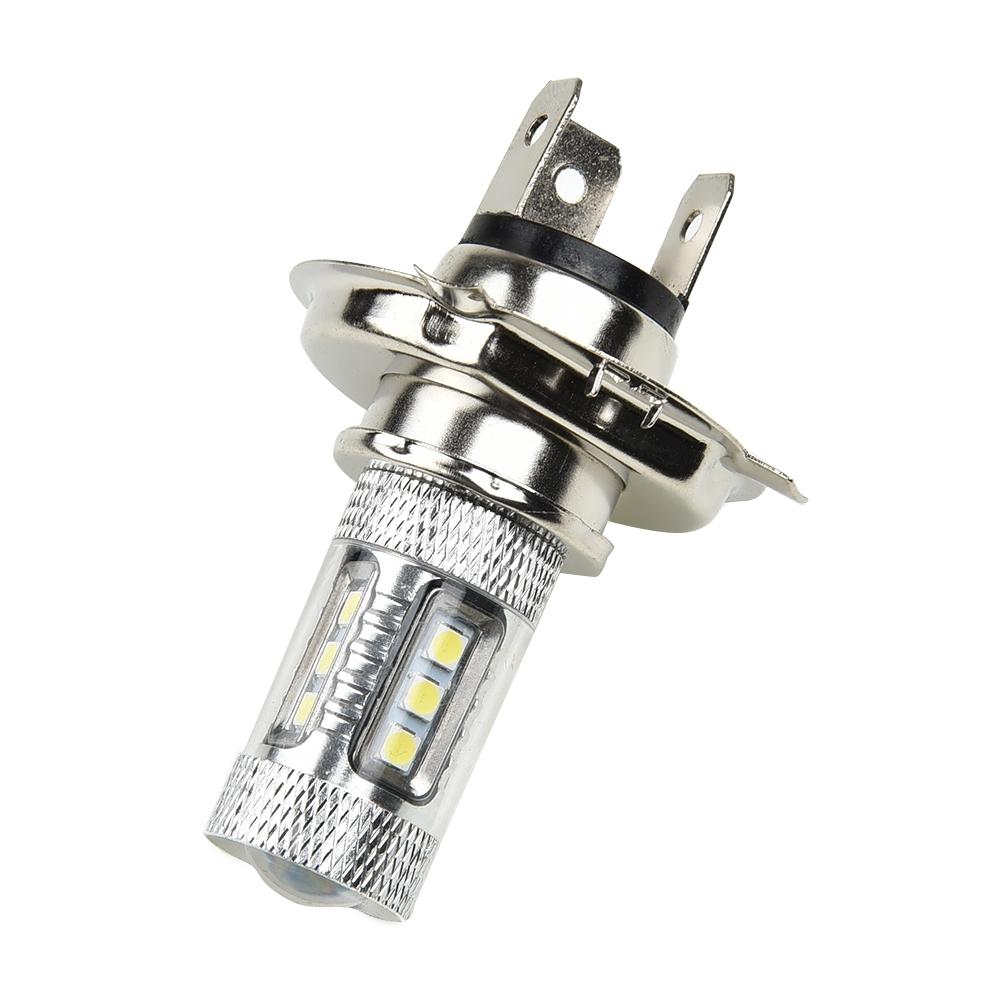 White H4 9003 HB2 Fog Driving Light LED Headlight 80W High/Low Beam Lamp Bulbs