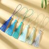 5Pcs Fan Tassels Bookmark Tassels Silky Handmade Soft Craft Tassels With Loops For Diy Crafts Jewelry Making Party Decor