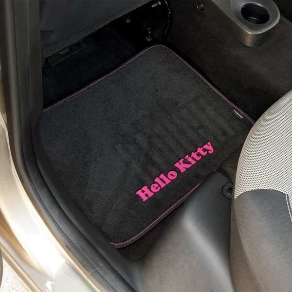 Hello Kitty Black Rug