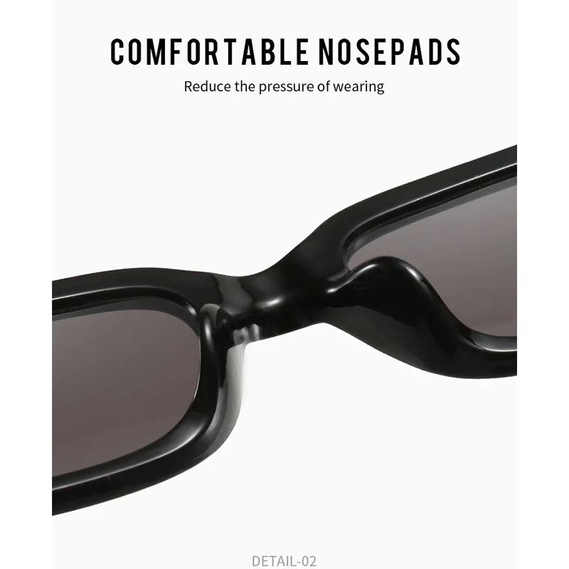 Square Sunglasses Women Rectangle Luxury  Designer Sun Glasses For Female Gradient Clear Small Lens Unisex Oculos De Sol