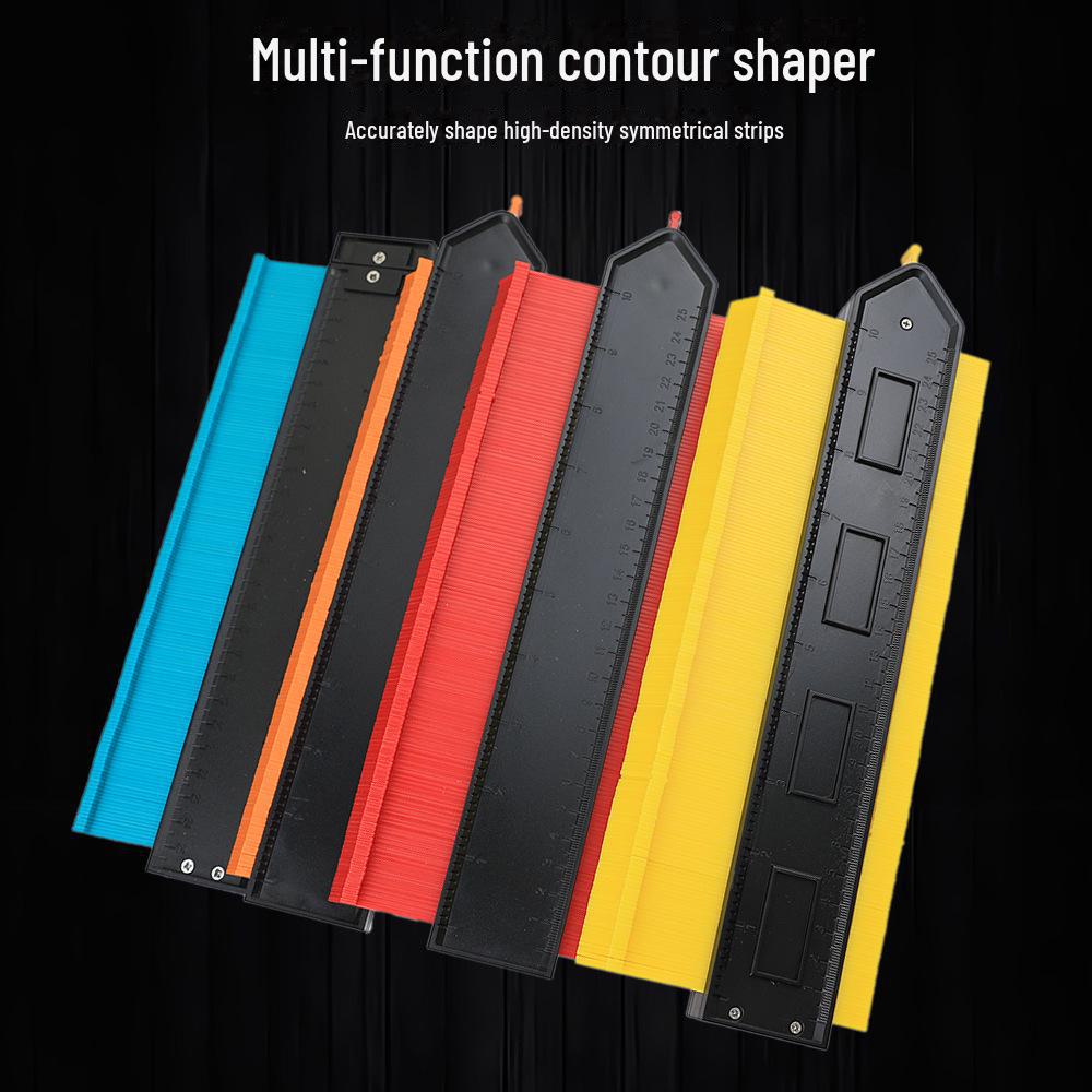 

Multi-Functional Contour Curve Ruler for Woodworking