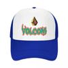 Vvolcom Logo Accessories Mesh Foam Trucker Hat Summer Outdoor Meshback Snapback Cap Vintage Adjustbale
