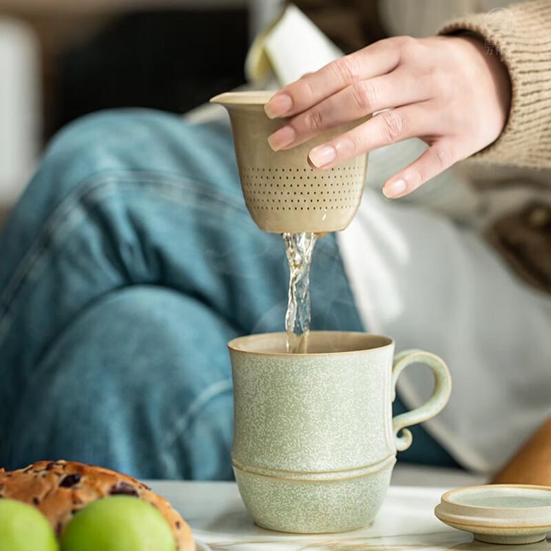 Wanqiantang Ceramic Tea Separation Mug