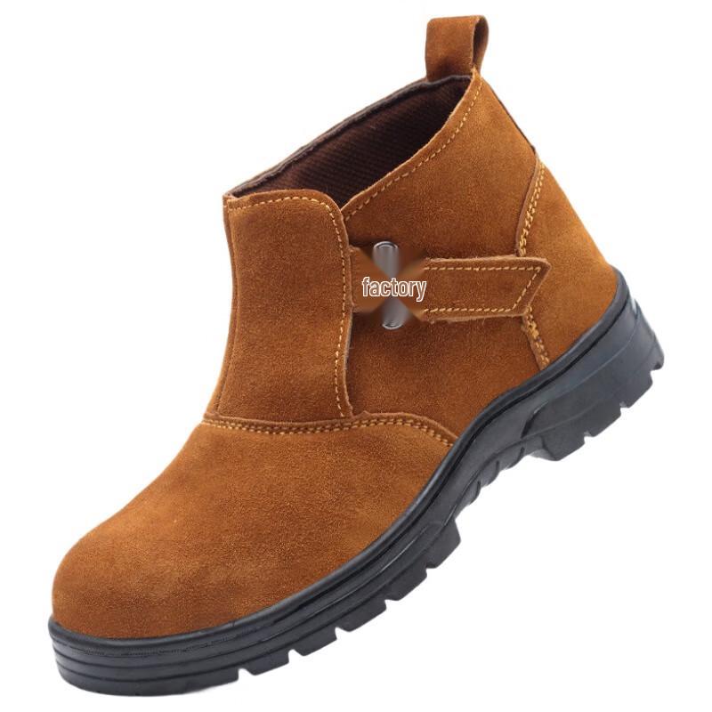 Bofuniao Breathable Lightweight Slip-on Safety Shoes 36