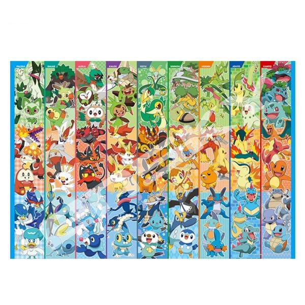 

ENSKY Partners All Jigsaw 51 x White Ages 3 and Up Pokémon Together! 500-Piece Puzzle, 73.5 cm, Paper, ENS52384,