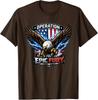 Operation Epic Fury American Flag Design Unisex T-Shirt